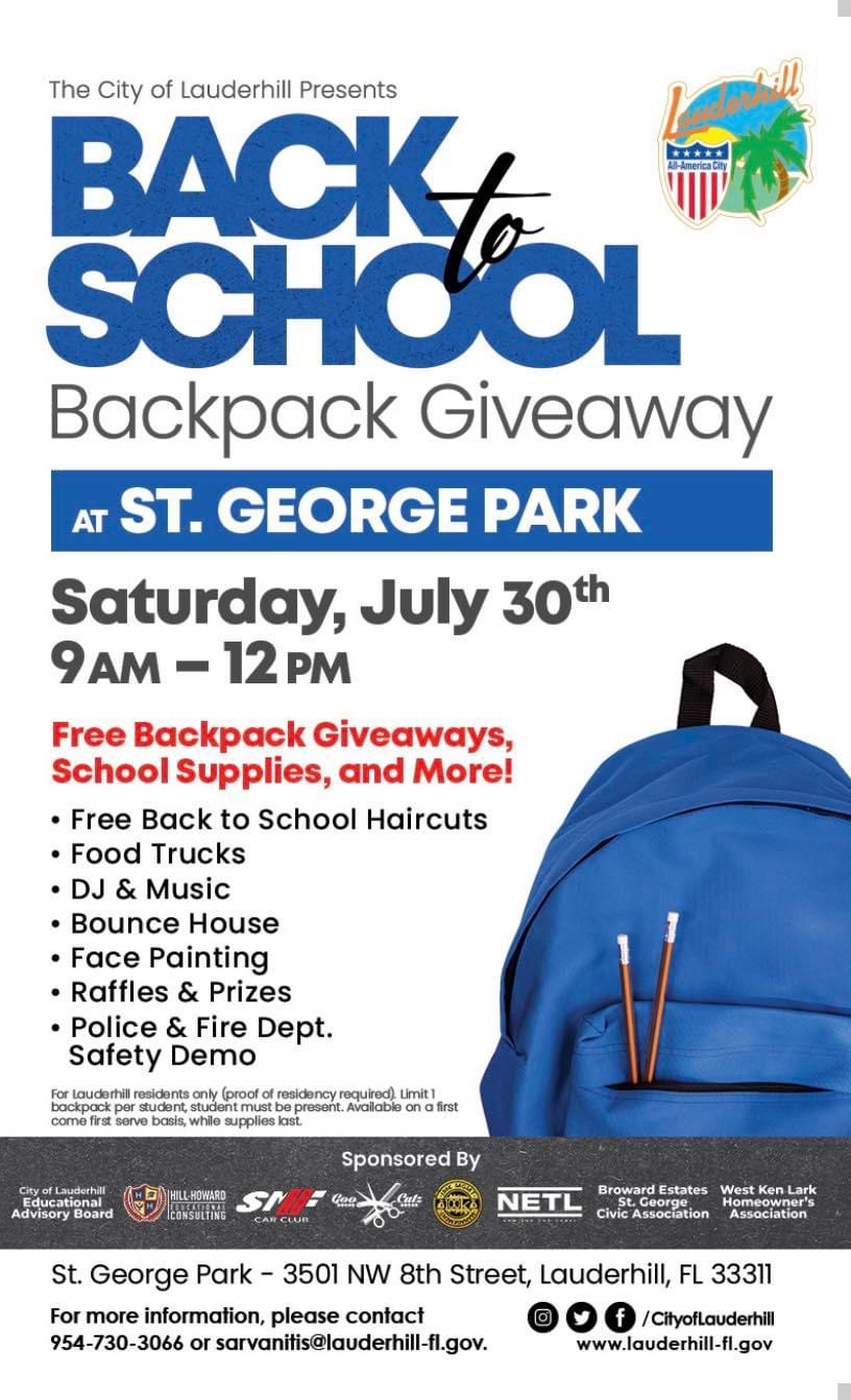 Back 2 School Backpack Giveaway The Activist Calendar